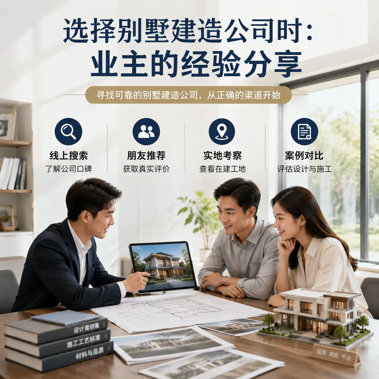 选择别墅建造公司时: 剑河 业主的经验分享