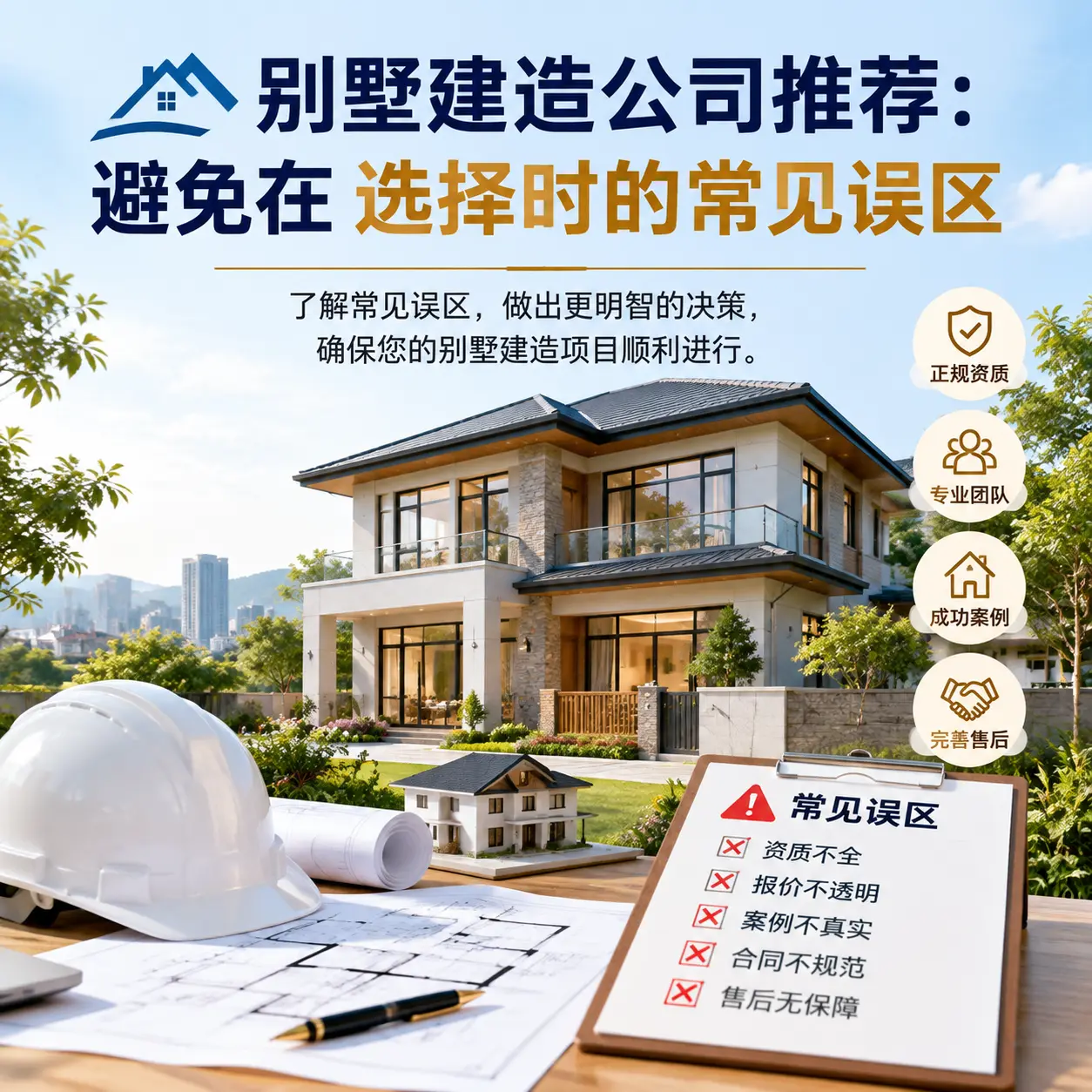 别墅建造公司推荐：避免在 剑河 选择时的常见误区