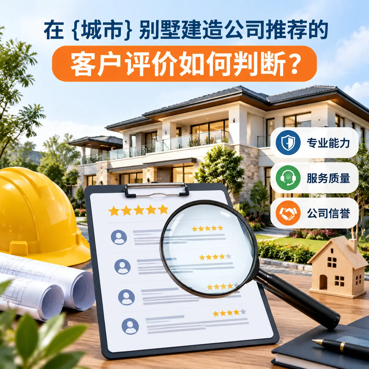在 剑河 别墅建造公司推荐的客户评价如何判断?