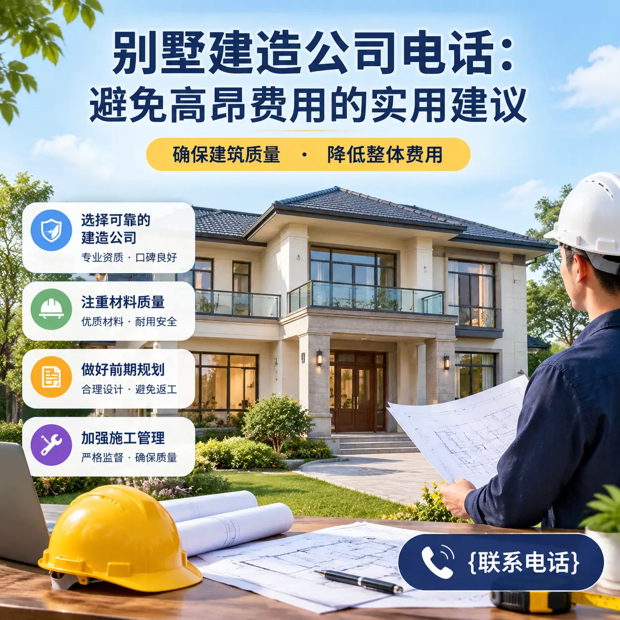 剑河别墅建造公司电话:避免高昂费用的实用建议