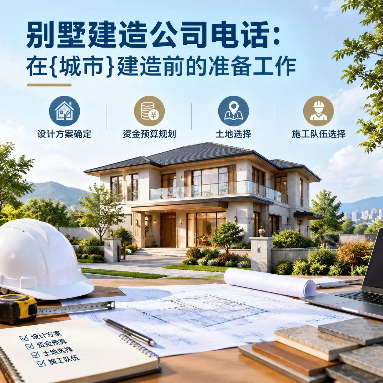 别墅建造公司电话:在剑河建造前的准备工作