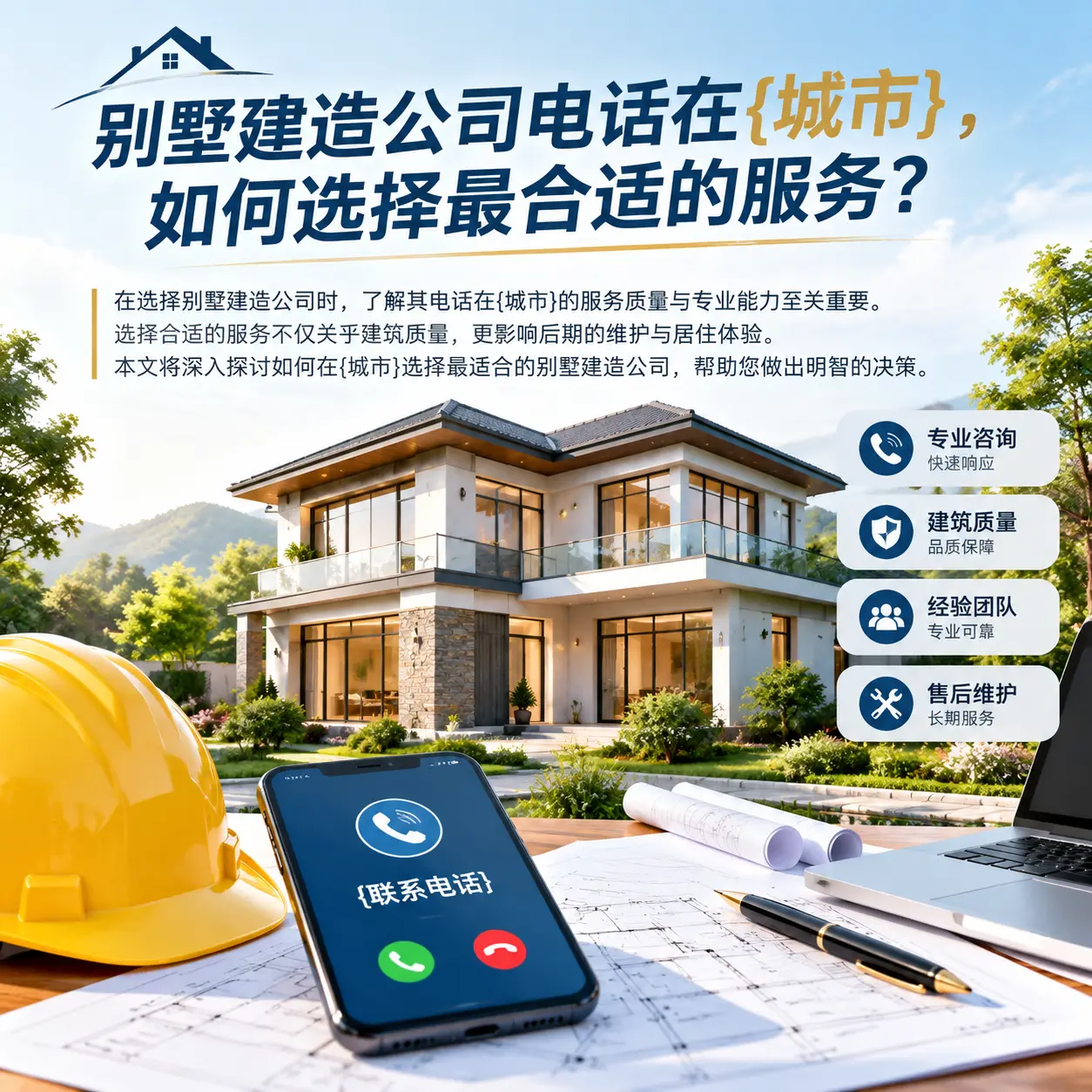 别墅建造公司电话在剑河，如何选择最合适的服务？