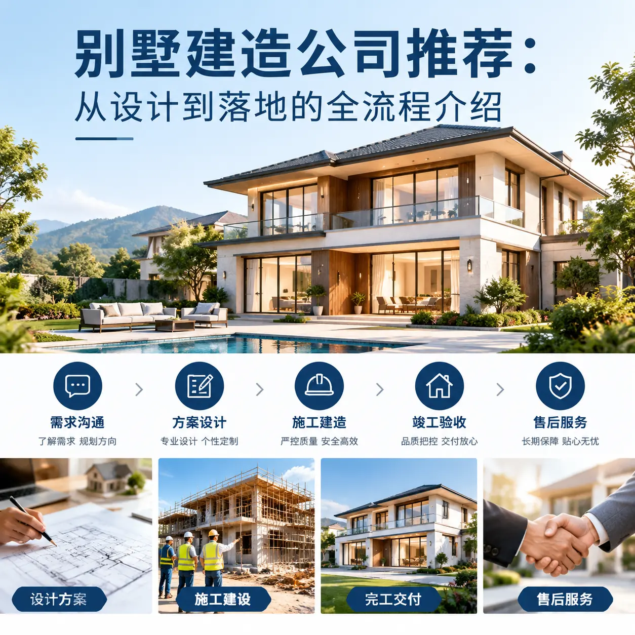 别墅建造公司推荐:从设计到落地的全流程介绍