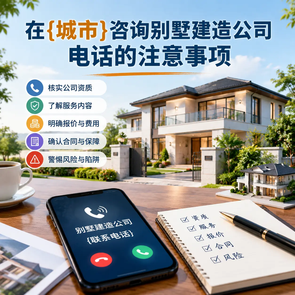 在剑河咨询别墅建造公司电话的注意事项