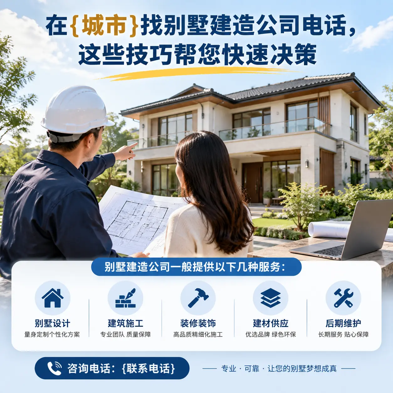 在剑河找别墅建造公司电话，这些技巧帮您快速决策