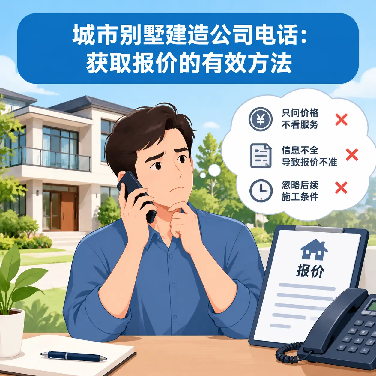 剑河别墅建造公司电话:获取报价的有效方法
